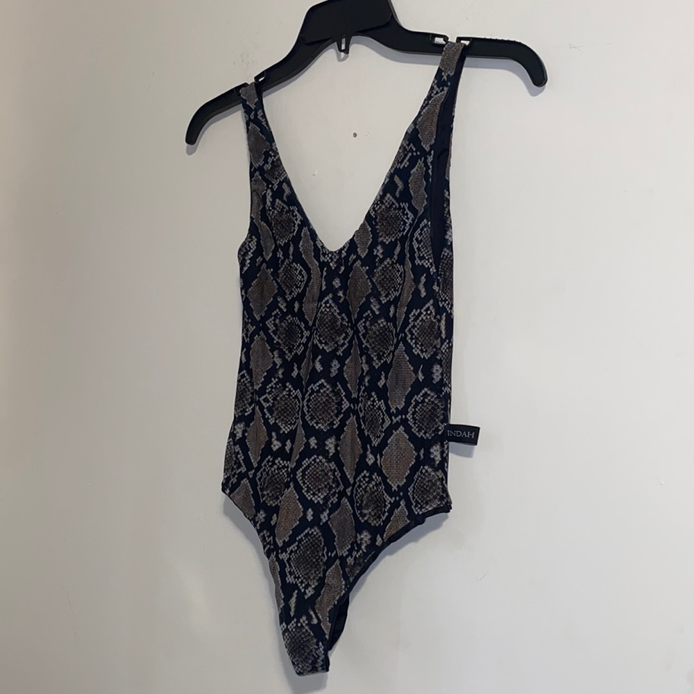 Indah Cooper Reversible Swimsuit In Python Revolve - image 3